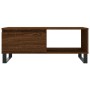Mesa de centro madera contrachapada marrón roble 90x50x36,5 cm de vidaXL, Mesas de centro - Ref: Foro24-830579, Precio: 63,69...