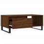 Mesa de centro madera contrachapada marrón roble 90x50x36,5 cm de vidaXL, Mesas de centro - Ref: Foro24-830579, Precio: 63,69...