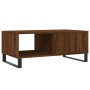 Mesa de centro madera contrachapada marrón roble 90x50x36,5 cm de vidaXL, Mesas de centro - Ref: Foro24-830579, Precio: 63,69...