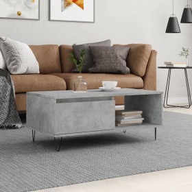 Couchtisch aus betongrauem Sperrholz, 90 x 50 x 36,5 cm von vidaXL, Couchtisch - Ref: Foro24-830568, Preis: 60,91 €, Rabatt: %