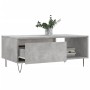 Couchtisch aus betongrauem Sperrholz, 90 x 50 x 36,5 cm von vidaXL, Couchtisch - Ref: Foro24-830568, Preis: 60,91 €, Rabatt: %