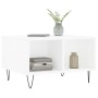 Mesa de centro madera contrachapada blanco 60x50x36,5 cm de vidaXL, Mesas de centro - Ref: Foro24-830540, Precio: 44,47 €, De...