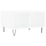 Mesa de centro madera contrachapada blanco 60x50x36,5 cm de vidaXL, Mesas de centro - Ref: Foro24-830540, Precio: 44,47 €, De...