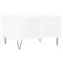 Mesa de centro madera contrachapada blanco 60x50x36,5 cm de vidaXL, Mesas de centro - Ref: Foro24-830540, Precio: 43,66 €, De...