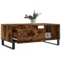 Couchtisch aus geräuchertem Eichensperrholz, 90 x 50 x 36,5 cm von vidaXL, Couchtisch - Ref: Foro24-830577, Preis: 61,46 €, R...
