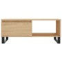 Mesa de centro madera contrachapada roble Sonoma 90x50x36,5 cm de vidaXL, Mesas de centro - Ref: Foro24-830575, Precio: 72,25...