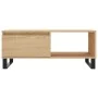 Mesa de centro madera contrachapada roble Sonoma 90x50x36,5 cm de vidaXL, Mesas de centro - Ref: Foro24-830575, Precio: 65,88...