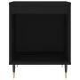 Mesitas de noche 2 uds madera de ingeniería negro 40x35x50 cm de vidaXL, Mesitas de noche - Ref: Foro24-830703, Precio: 55,72...