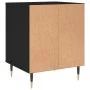 Mesitas de noche 2 uds madera de ingeniería negro 40x35x50 cm de vidaXL, Mesitas de noche - Ref: Foro24-830703, Precio: 55,72...