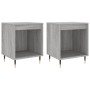 Nachttisch 2 Stück Sonoma graues Ingenieurholz 40x35x50 cm von vidaXL, Nachttische - Ref: Foro24-830713, Preis: 48,28 €, Raba...