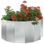 Jardinera Plateado 120 x 60 x 50 cm Acero Galvanizado