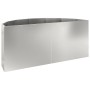 Jardinera Plateado 120 x 60 x 50 cm Acero Galvanizado