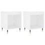 Nightstands 2 pcs engineered wood white 40x35x50 cm by vidaXL, Nightstands - Ref: Foro24-830701, Price: 41,66 €, Discount: %