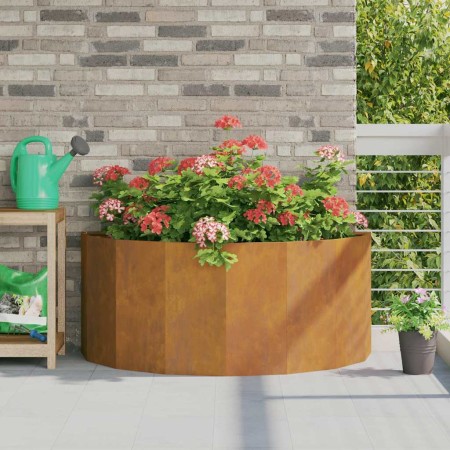 Jardinera Oxidado 120 x 60 x 50 cm Acero autopatinable