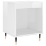 Nachttische 2 Stk. Ingenieurholz glänzend weiß 40x35x50 cm von vidaXL, Nachttische - Ref: Foro24-830705, Preis: 43,35 €, Raba...