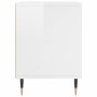 Nachttische 2 Stk. Ingenieurholz glänzend weiß 40x35x50 cm von vidaXL, Nachttische - Ref: Foro24-830705, Preis: 43,35 €, Raba...