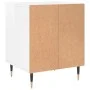 Bedside tables 2 units engineered wood white gloss 40x35x50 cm by vidaXL, Nightstands - Ref: Foro24-830705, Price: 42,98 €, D...