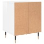 Nachttische 2 Stk. Ingenieurholz glänzend weiß 40x35x50 cm von vidaXL, Nachttische - Ref: Foro24-830705, Preis: 43,35 €, Raba...