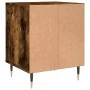 Bedside tables 2 units smoked oak engineered wood 40x35x50 cm by vidaXL, Nightstands - Ref: Foro24-830711, Price: 39,42 €, Di...