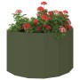 Jardinera Verde Oliva 90 x 45 x 50 cm Acero