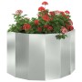Jardinera Plateado 90 x 45 x 50 cm Acero Galvanizado