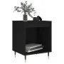 Schwarzer Nachttisch aus Holzwerkstoff, 40 x 35 x 50 cm von vidaXL, Nachttische - Ref: Foro24-830702, Preis: 35,24 €, Rabatt: %
