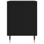 Schwarzer Nachttisch aus Holzwerkstoff, 40 x 35 x 50 cm von vidaXL, Nachttische - Ref: Foro24-830702, Preis: 35,66 €, Rabatt: %