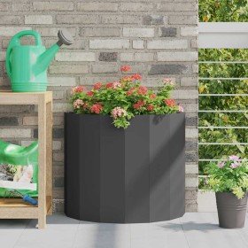 Jardinera Negro 60 x 30 x 50 cm Acero en Maceteros y jardineras | Comprar online en Foro24