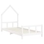 Kinderbettgestell aus weißer Kiefer 90x190 cm von vidaXL, Kinderbetten und Betten für Kinder - Ref: Foro24-834562, Preis: 110...