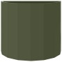 Jardinera Verde Oliva 60 x 30 x 50 cm Acero