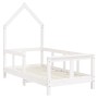 Kinderbettgestell aus weißem Kiefernholz, 70 x 140 cm von vidaXL, Kinderbetten und Betten für Kinder - Ref: Foro24-834556, Pr...