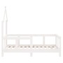 White pine wood children's bed frame 70x140 cm by vidaXL, Cribs and beds for children - Ref: Foro24-834556, Price: 99,63 €, D...