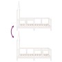 White pine wood children's bed frame 70x140 cm by vidaXL, Cribs and beds for children - Ref: Foro24-834556, Price: 99,63 €, D...