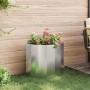 Jardinera Plateado 60 x 30 x 50 cm Acero inoxidable en Maceteros y jardineras | Comprar online en Foro24