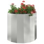 Jardinera Plateado 60 x 30 x 50 cm Acero Galvanizado