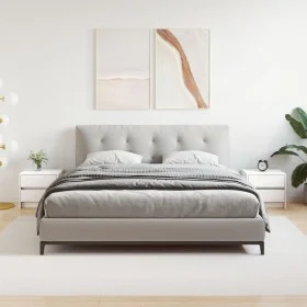 Nachttische 2 Stück massives Kiefernholz weiß 40x31x35,5 cm von vidaXL, Nachttische - Ref: Foro24-836138, Preis: 68,16 €, Rab...