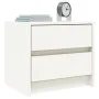 Nachttische 2 Stück massives Kiefernholz weiß 40x31x35,5 cm von vidaXL, Nachttische - Ref: Foro24-836138, Preis: 68,16 €, Rab...
