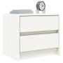 Nachttische 2 Stück massives Kiefernholz weiß 40x31x35,5 cm von vidaXL, Nachttische - Ref: Foro24-836138, Preis: 70,43 €, Rab...