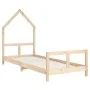 Estructura de cama para niños madera maciza de pino 80x200 cm de vidaXL, Cunas y camas para niños - Ref: Foro24-834564, Preci...