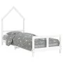 White pine wood children's bed frame 80x200 cm by vidaXL, Cribs and beds for children - Ref: Foro24-834565, Price: 77,94 €, D...