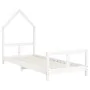 White pine wood children's bed frame 80x200 cm by vidaXL, Cribs and beds for children - Ref: Foro24-834565, Price: 77,94 €, D...