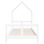 White pine wood children's bed frame 80x200 cm by vidaXL, Cribs and beds for children - Ref: Foro24-834565, Price: 78,44 €, D...