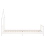 White pine wood children's bed frame 80x200 cm by vidaXL, Cribs and beds for children - Ref: Foro24-834565, Price: 78,44 €, D...