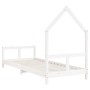 White pine wood children's bed frame 80x200 cm by vidaXL, Cribs and beds for children - Ref: Foro24-834565, Price: 78,44 €, D...
