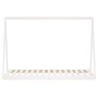 White pine wood children's bed frame 90x190 cm by vidaXL, Cribs and beds for children - Ref: Foro24-834532, Price: 105,22 €, ...