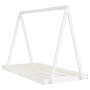 White pine wood children's bed frame 90x190 cm by vidaXL, Cribs and beds for children - Ref: Foro24-834532, Price: 105,22 €, ...
