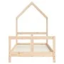 Children's bed frame solid pine wood 80x160 cm by vidaXL, Cribs and beds for children - Ref: Foro24-834558, Price: 72,77 €, D...