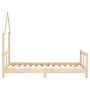 Children's bed frame solid pine wood 80x160 cm by vidaXL, Cribs and beds for children - Ref: Foro24-834558, Price: 72,77 €, D...