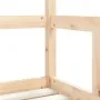 Solid pine wood bed frame for children 70x140 cm by vidaXL, Cribs and beds for children - Ref: Foro24-834555, Price: 85,37 €,...