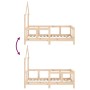 Massivholz Kiefer Kinderbettgestell 70x140 cm von vidaXL, Kinderbetten und Betten für Kinder - Ref: Foro24-834555, Preis: 86,...